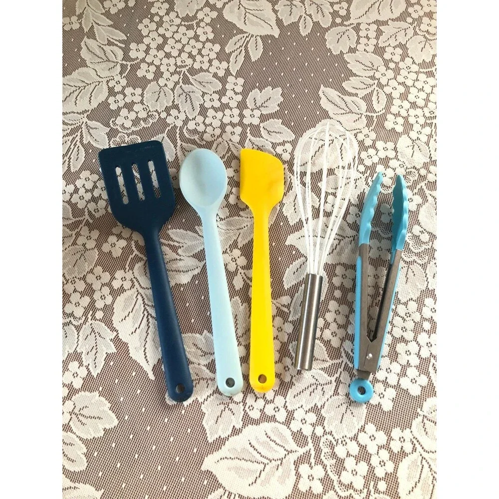 7-pc Culinary and Utensil Set & Storage Crock